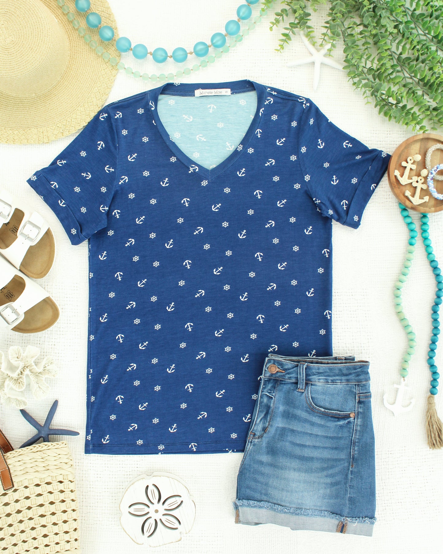 IN STOCK Sophie Top - Nautical Navy FINAL SALE