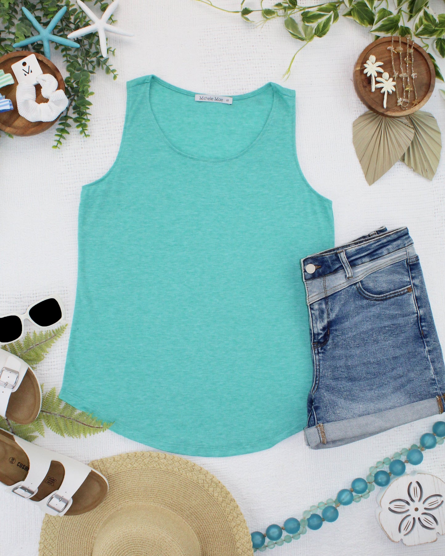 IN STOCK Tiffany Tank - Bermuda