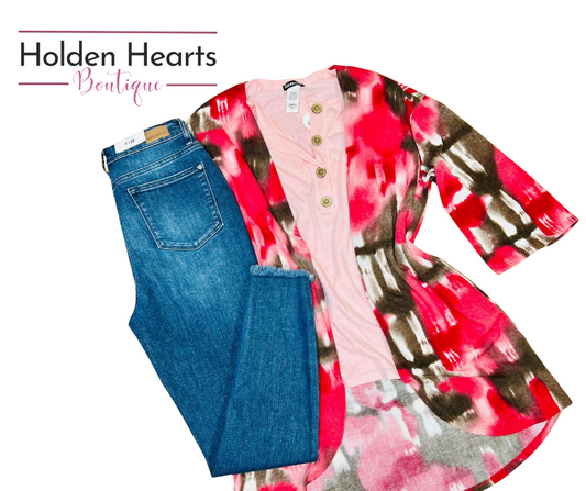 Fingers Crossed Cardigan - Holden Hearts