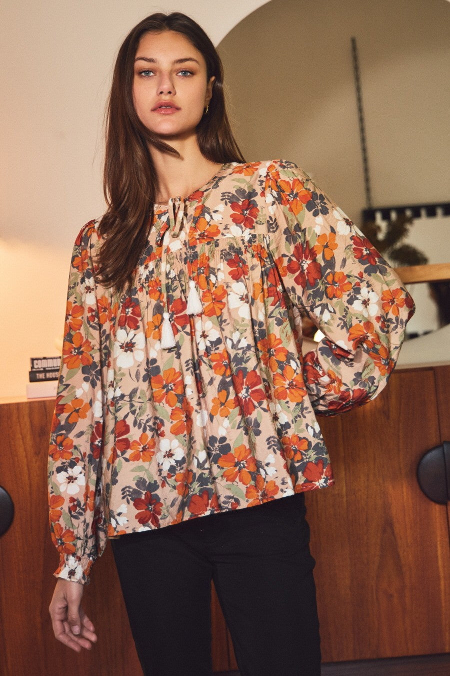 Wildflower Woven Top