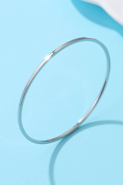 18K NON-TARNISH WATERPROOF STAINLESS STEEL BANGLE |40B5237
