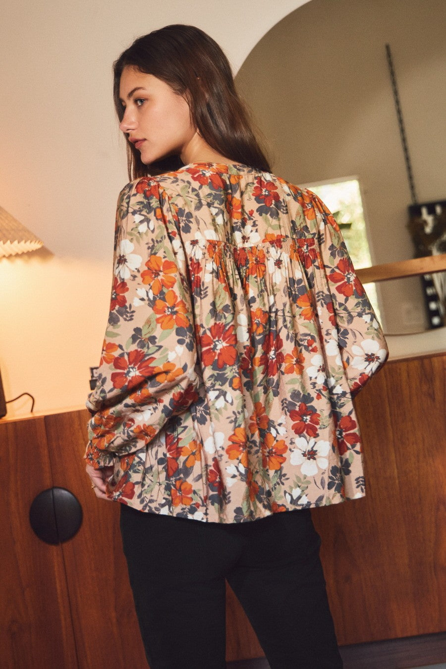 Wildflower Woven Top