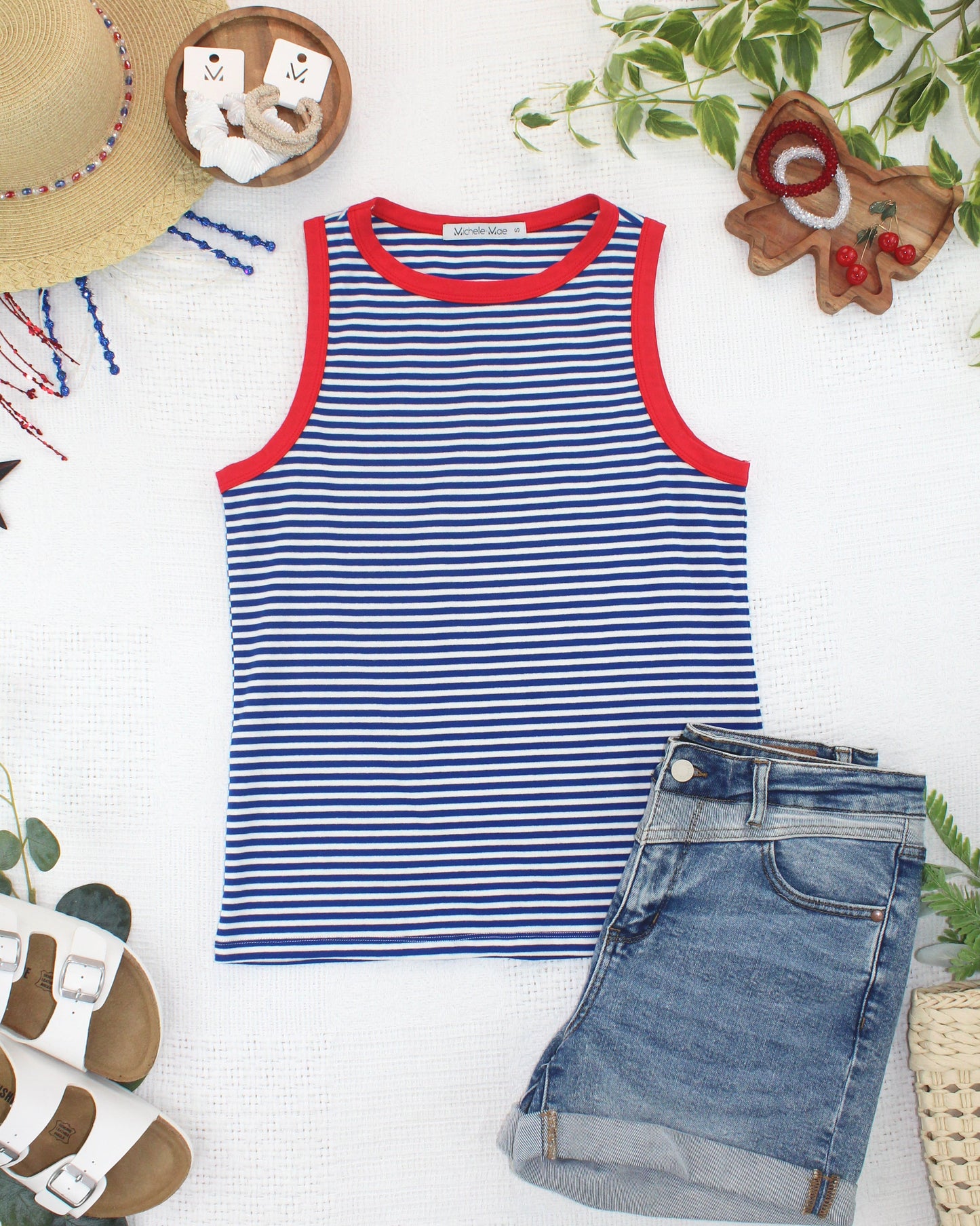 IN STOCK Classic Tank - Patriotic Stripes FINAL SALE