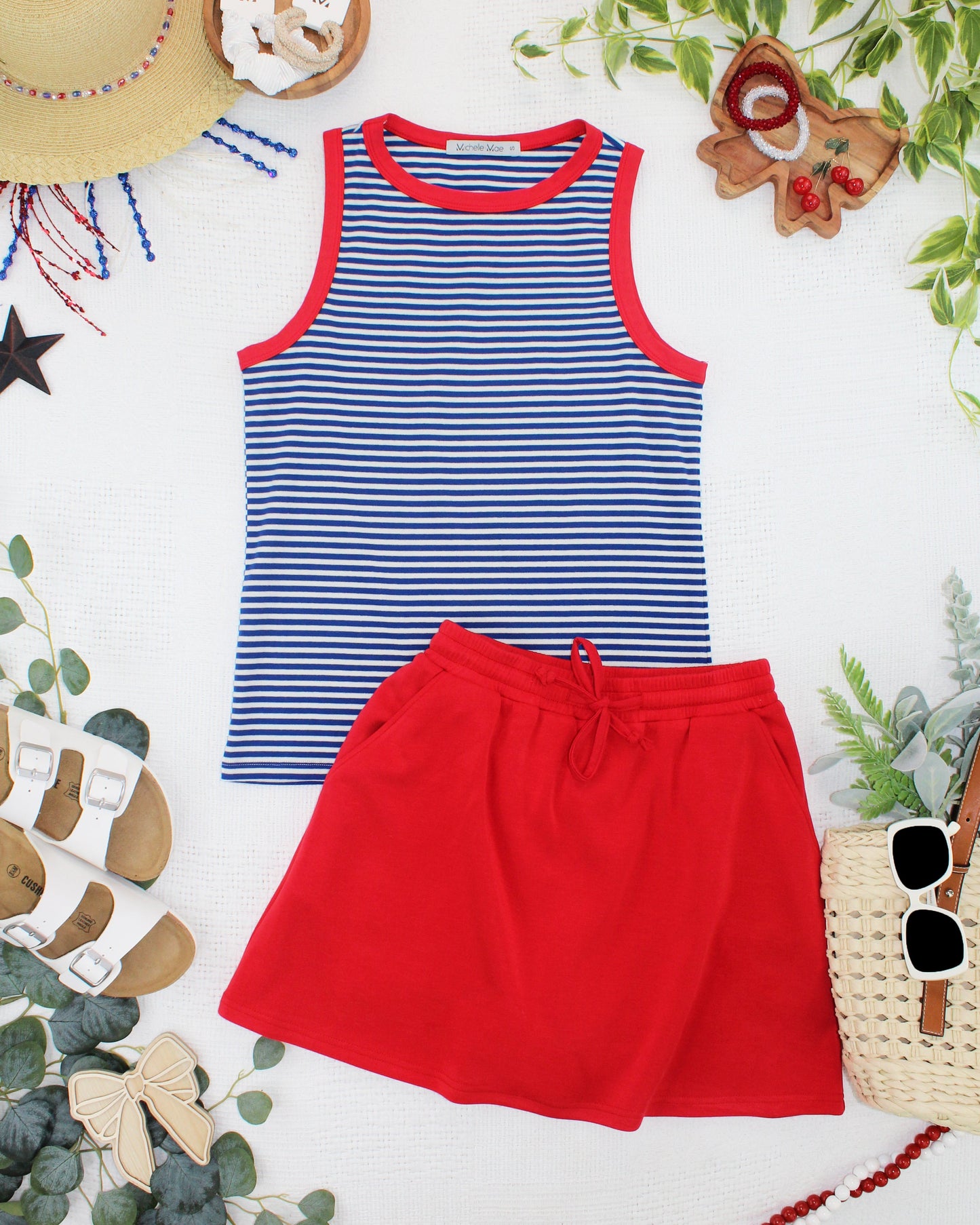 IN STOCK Classic Tank - Patriotic Stripes FINAL SALE
