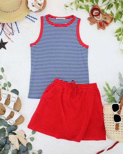 IN STOCK Classic Tank - Patriotic Stripes FINAL SALE