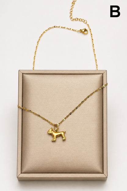 Dog Charm Necklace