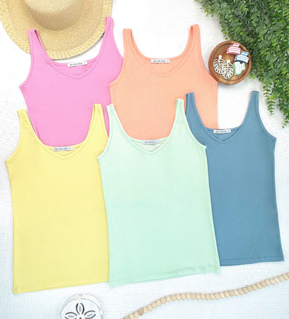 IN STOCK Kennedy Tank - Lime