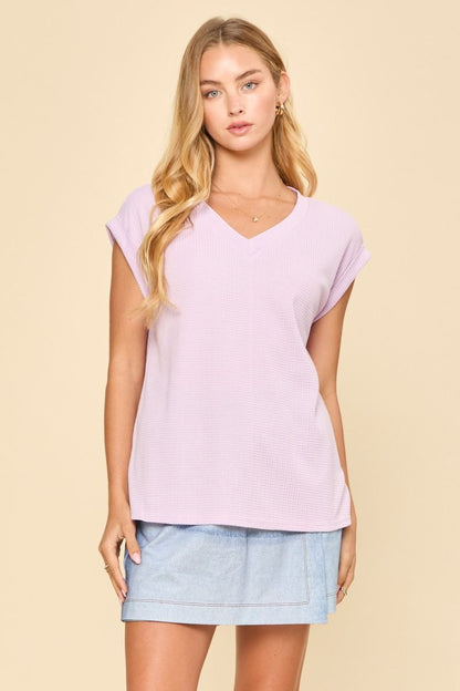 Whispers of Spring V Neck