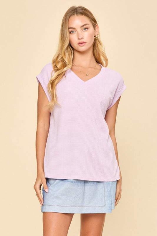 Whispers of Spring V Neck