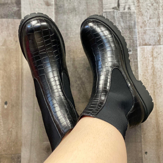 Power Moves in Black Crocodile - Holden Hearts
