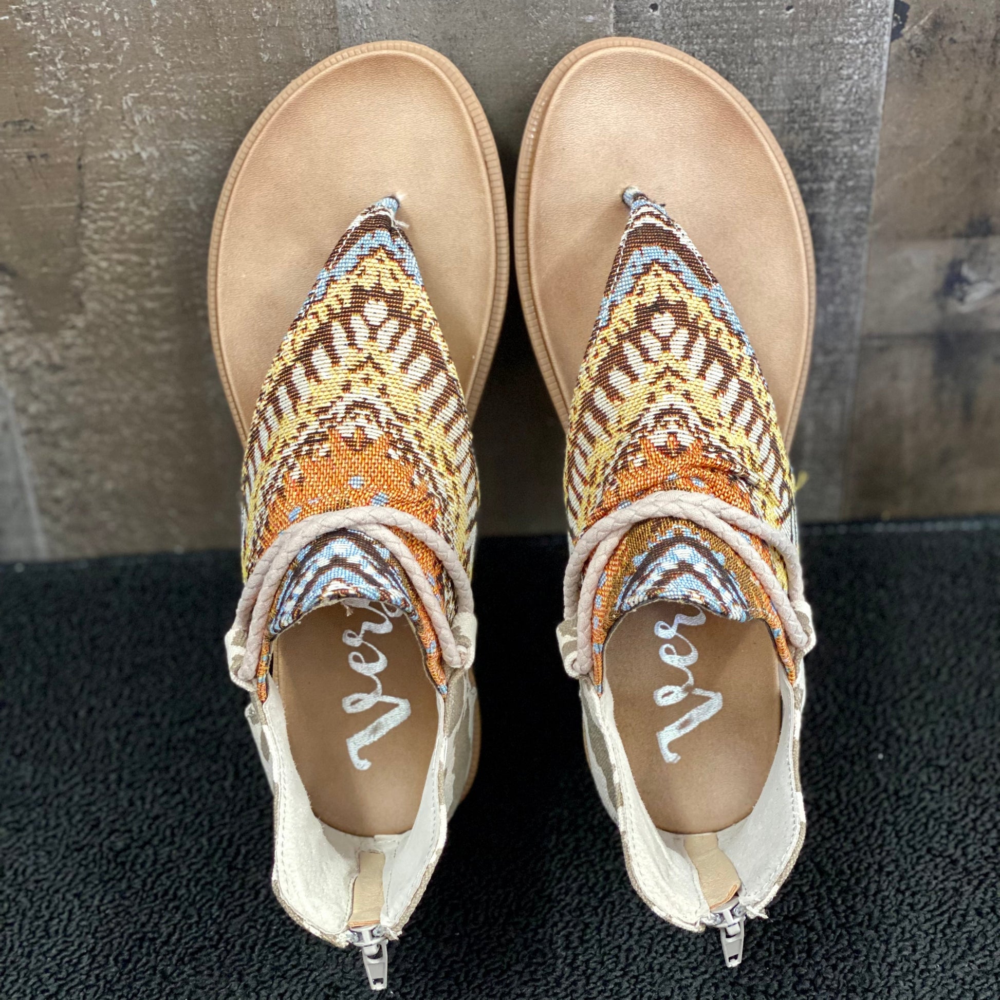 Rockin' Sandal in Cow - Holden Hearts