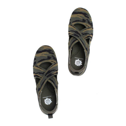 Wrapped Up Sneaker in Camo - Holden Hearts